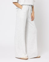 Snuggz Premium Grey Marl Sandwash Wide Leg Joggers