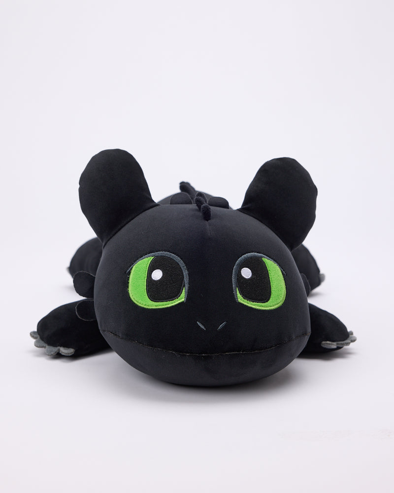 Toothless weighted plush toy - How To Train Your Dragon Night Fury calming soft toy