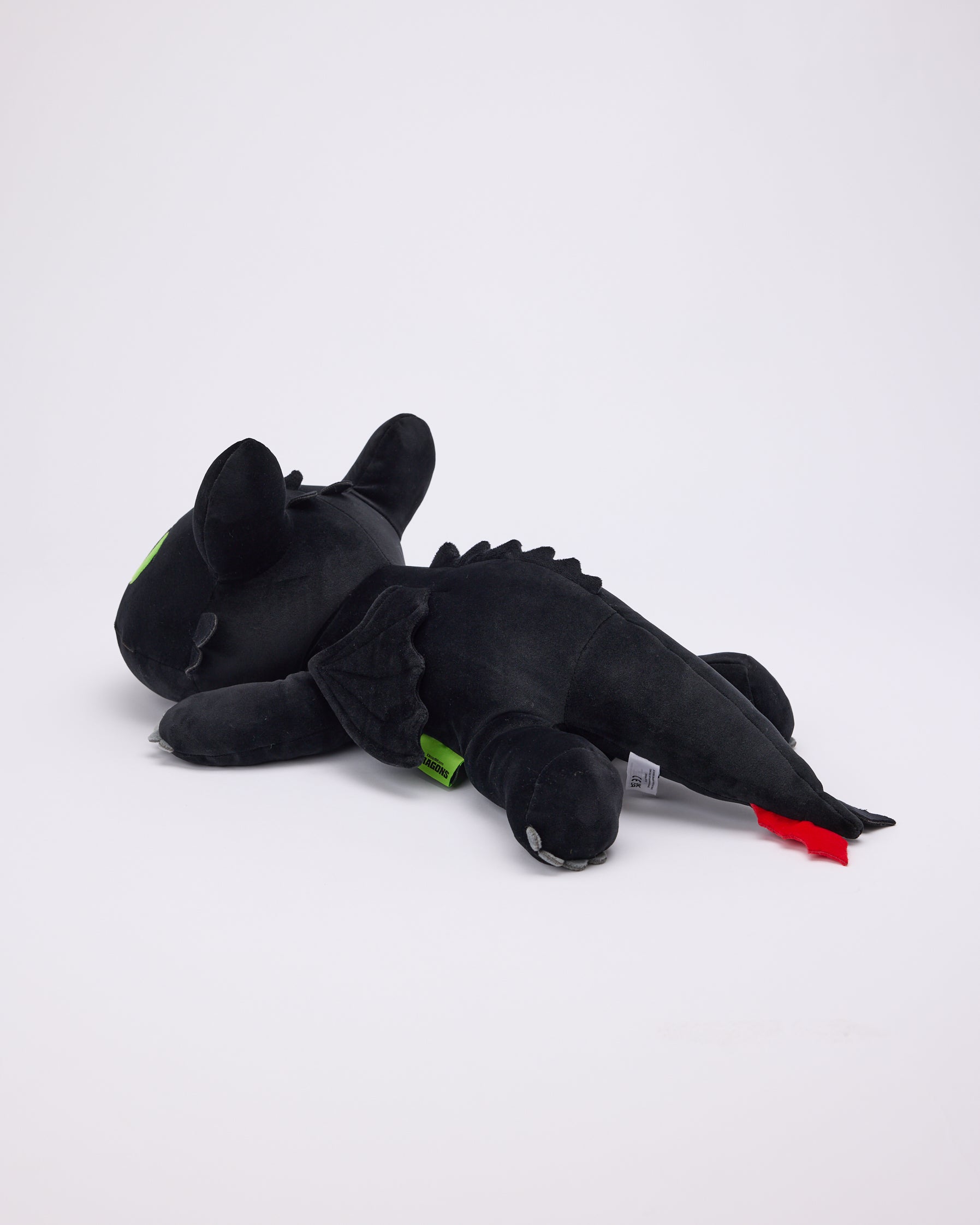 Toothless weighted plush detail - How To Train Your Dragon calming toy