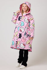 Snuggz Original Kids Hello Kitty and Friends Changing Robe