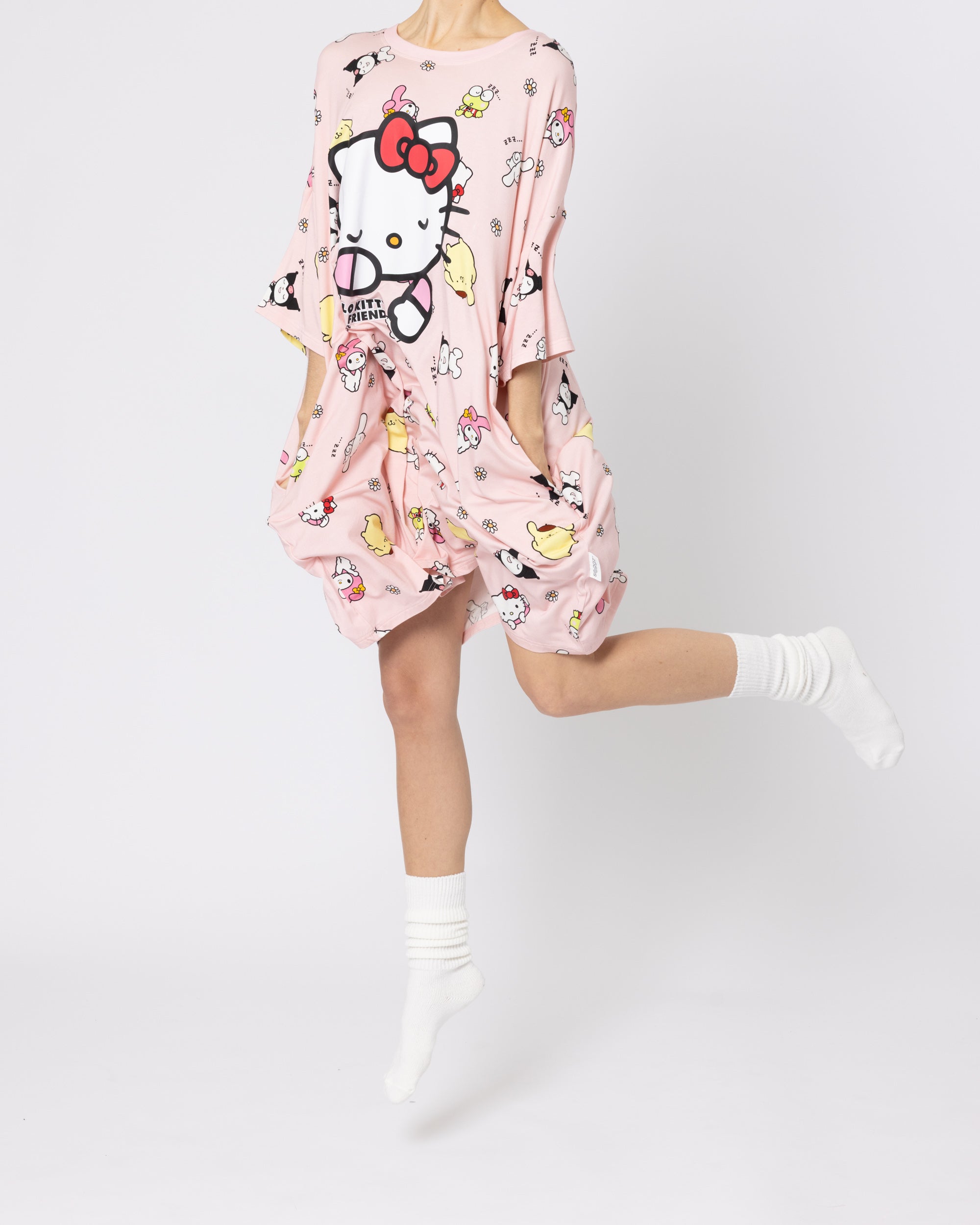 Snuggz Hello Kitty Bamboo Sleep Tee