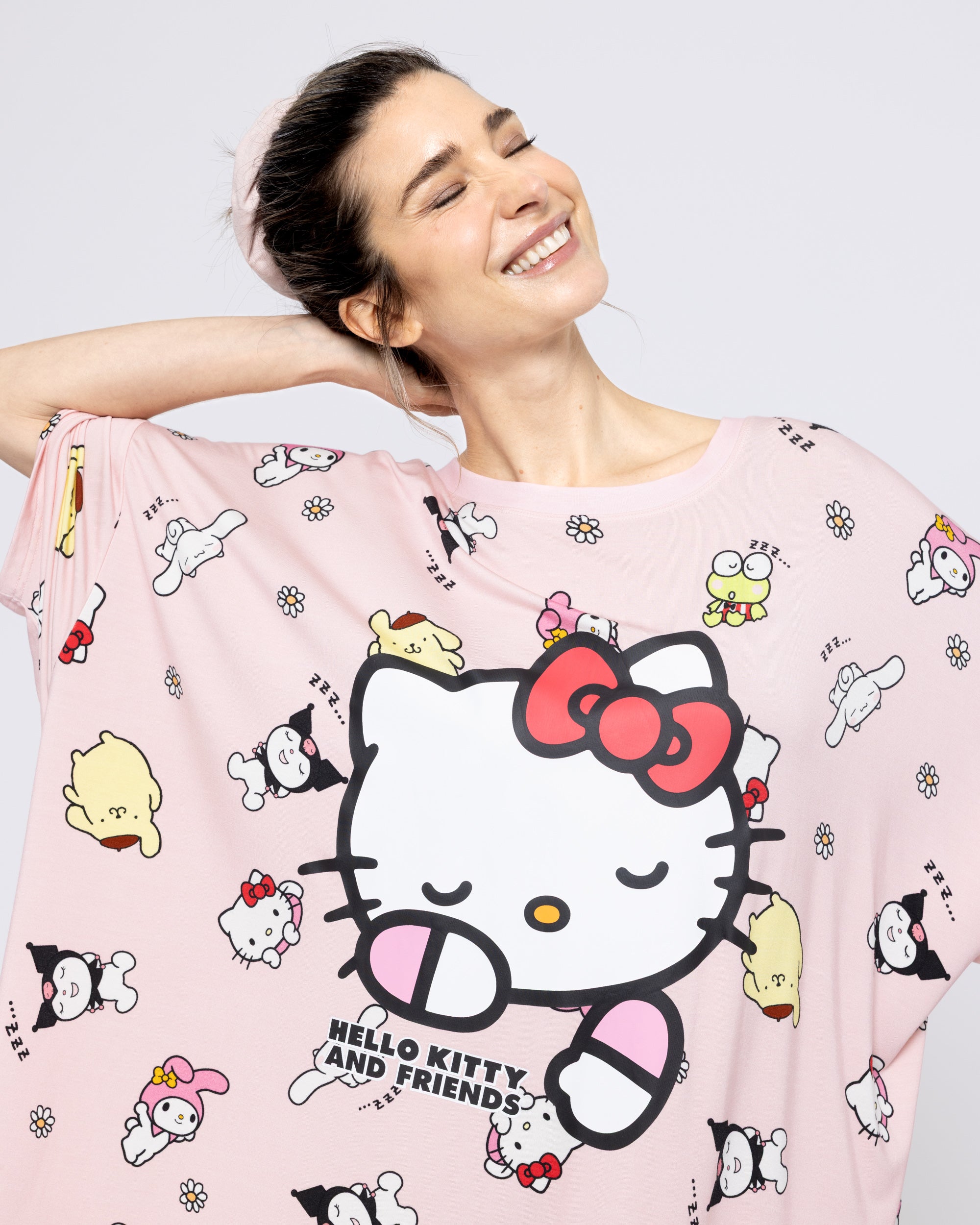 Snuggz Hello Kitty Bamboo Sleep Tee
