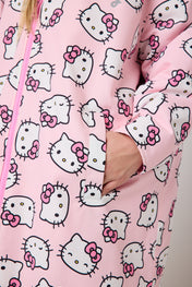 Snuggz Lite Kids Hello Kitty Changing Robe