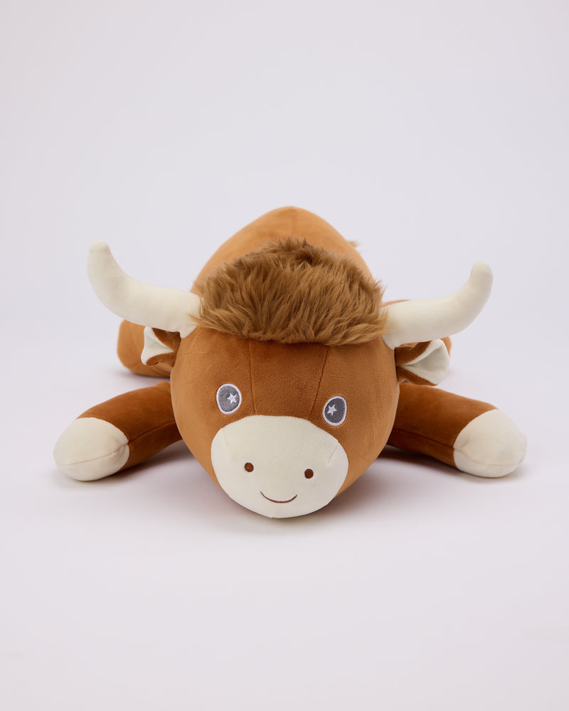 Snuggz Highland Cow Weighted Toy