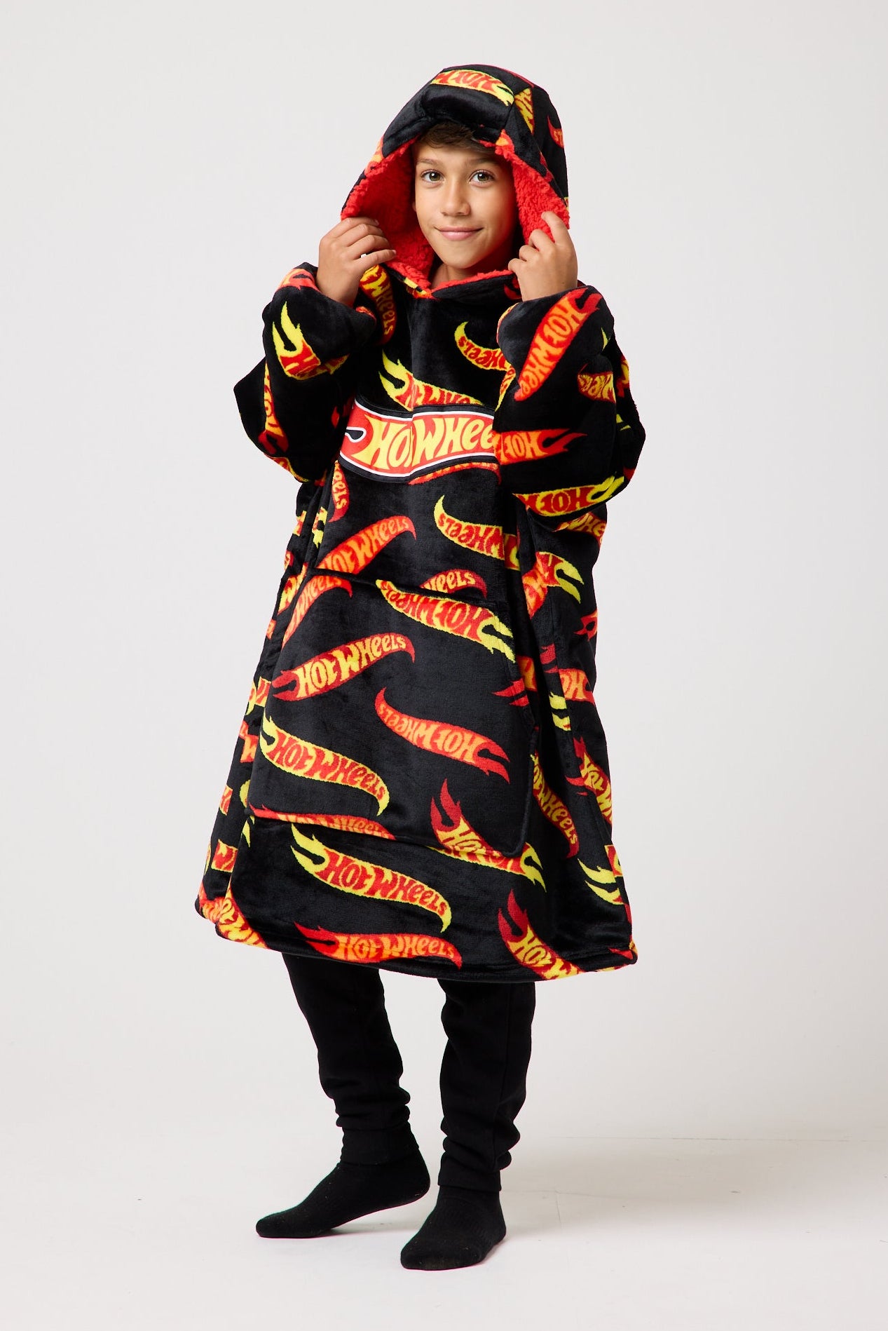 Snuggz Original Kids Hot Wheels Hooded Blanket