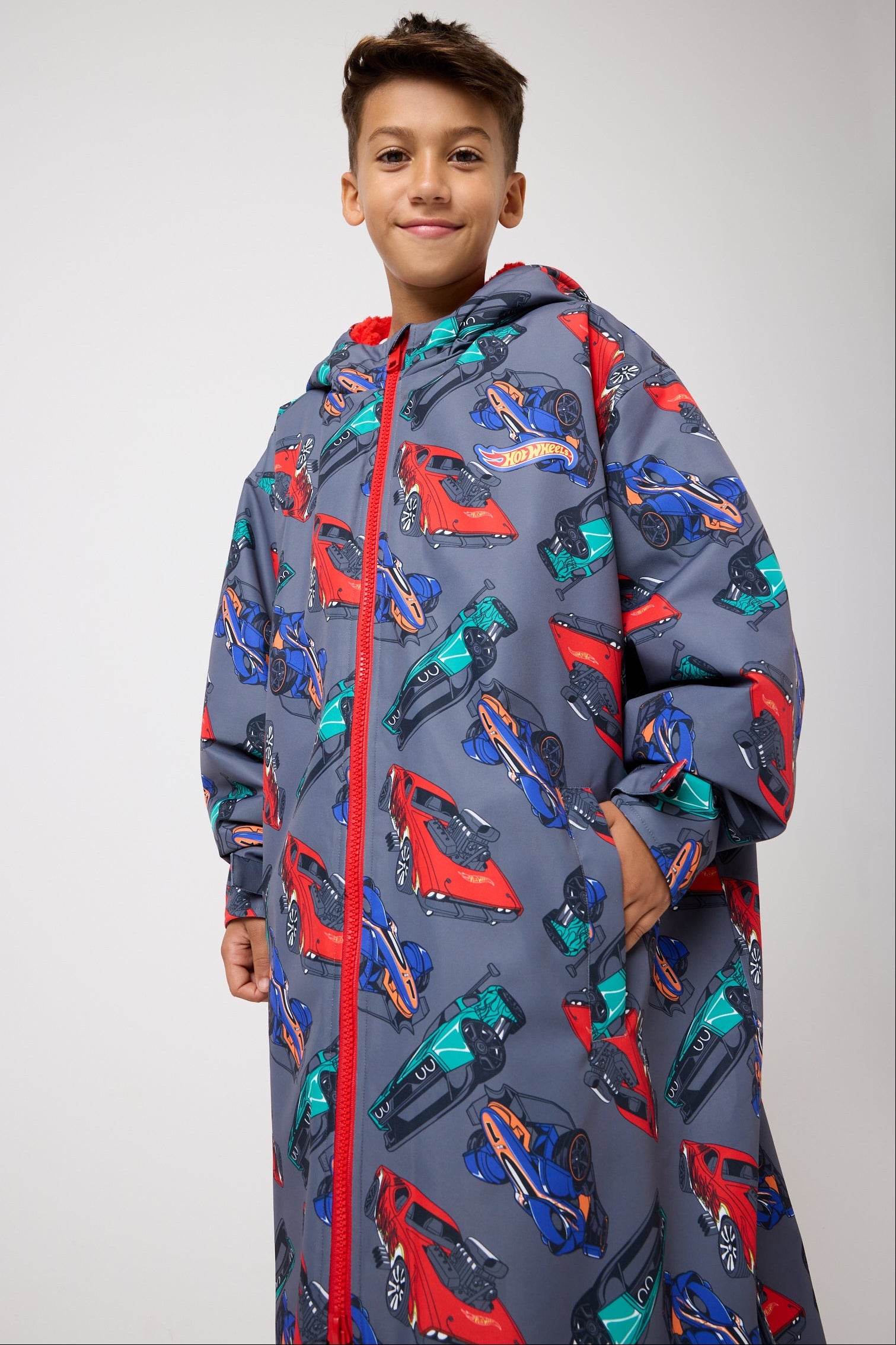 Snuggz Lite Kids Hot Wheels Changing Robe