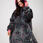 Snuggz Women Original Leopard Print Hooded Blanket.