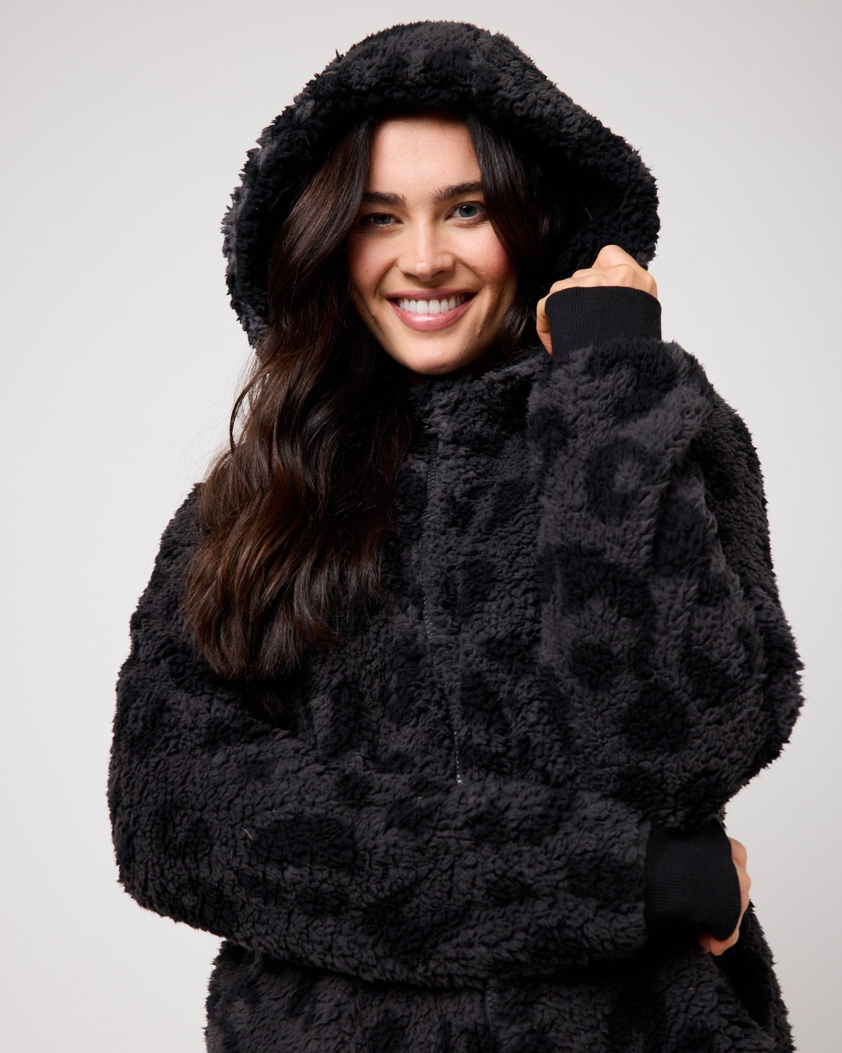 Snuggz Women Charcoal Animal Onesie