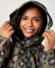 Snuggz Adult Khaki Leopard Print Raincoat