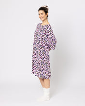 Snuggz Women Leopard Print Bamboo Oversized Sleep Tee