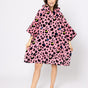 Snuggz Ladies Leopard Towelling Beach Poncho