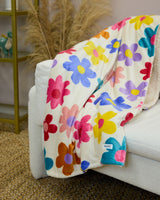 Snuggz Flower Power Cosy Throw Blanket