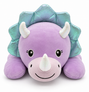 Snuggz Girl Dinosaur Weighted Plush Toy