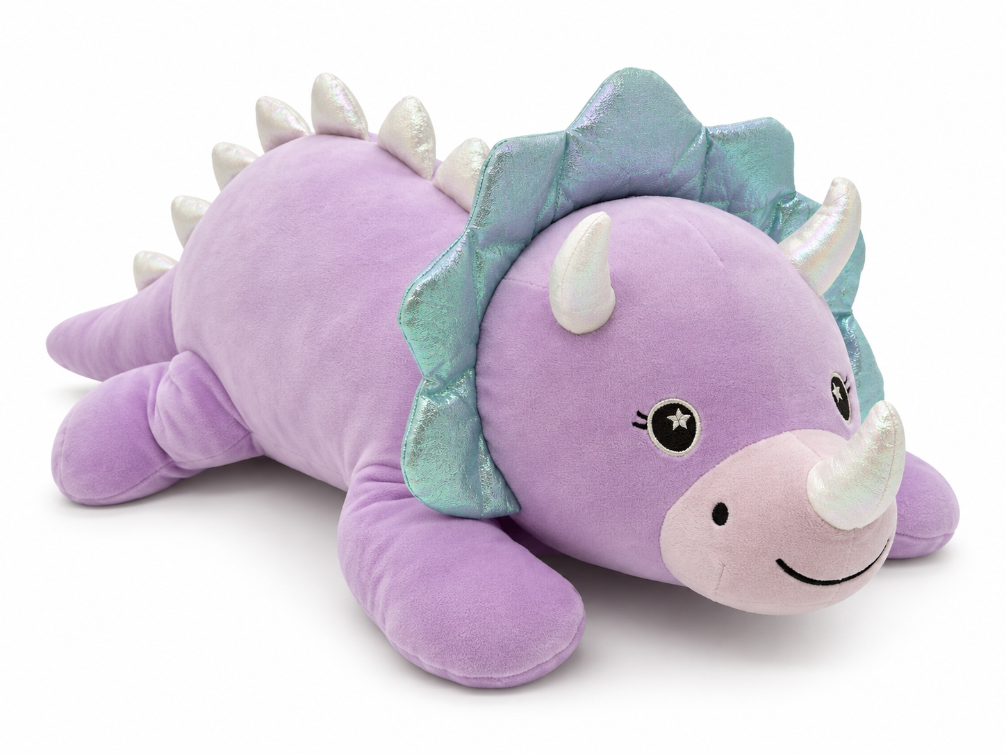 Snuggz Girl Dinosaur Weighted Plush Toy