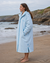 Snuggz Girls Blue Reversible Changing Robe