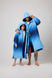 Snuggz Original Adults Manchester City Changing Robe and Swim Shorts Set