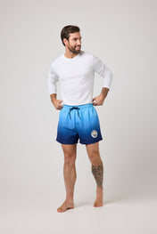 Snuggz Original Adults Manchester City Changing Robe and Swim Shorts Set