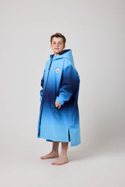 Snuggz Original Adults Manchester City Changing Robe and Swim Shorts Set