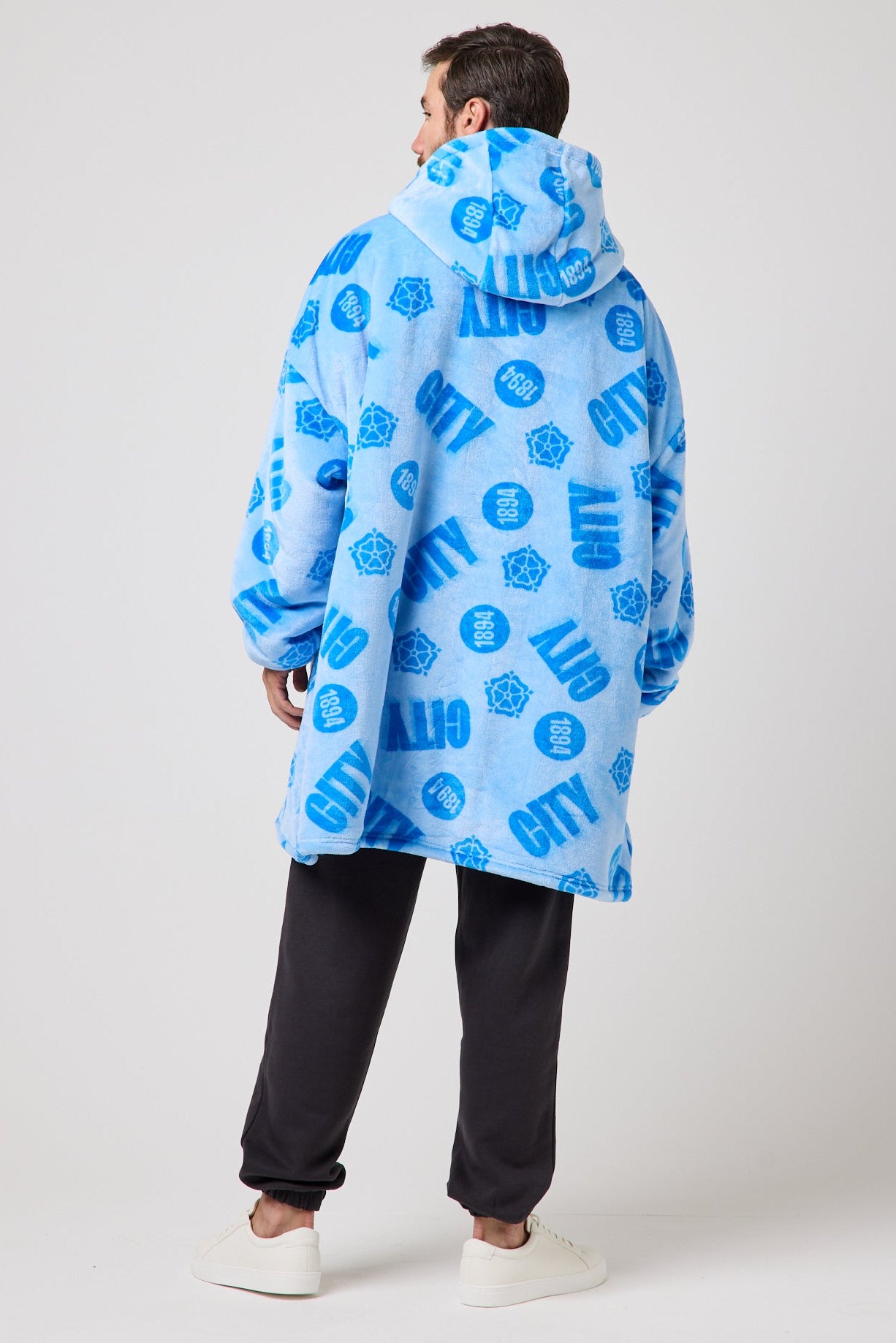 Snuggz Original Kids Manchester City Hooded Blanket