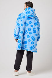 Snuggz Original Kids Manchester City Hooded Blanket