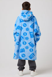 Snuggz Original Kids Manchester City Hooded Blanket