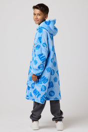 Snuggz Original Kids Manchester City Hooded Blanket