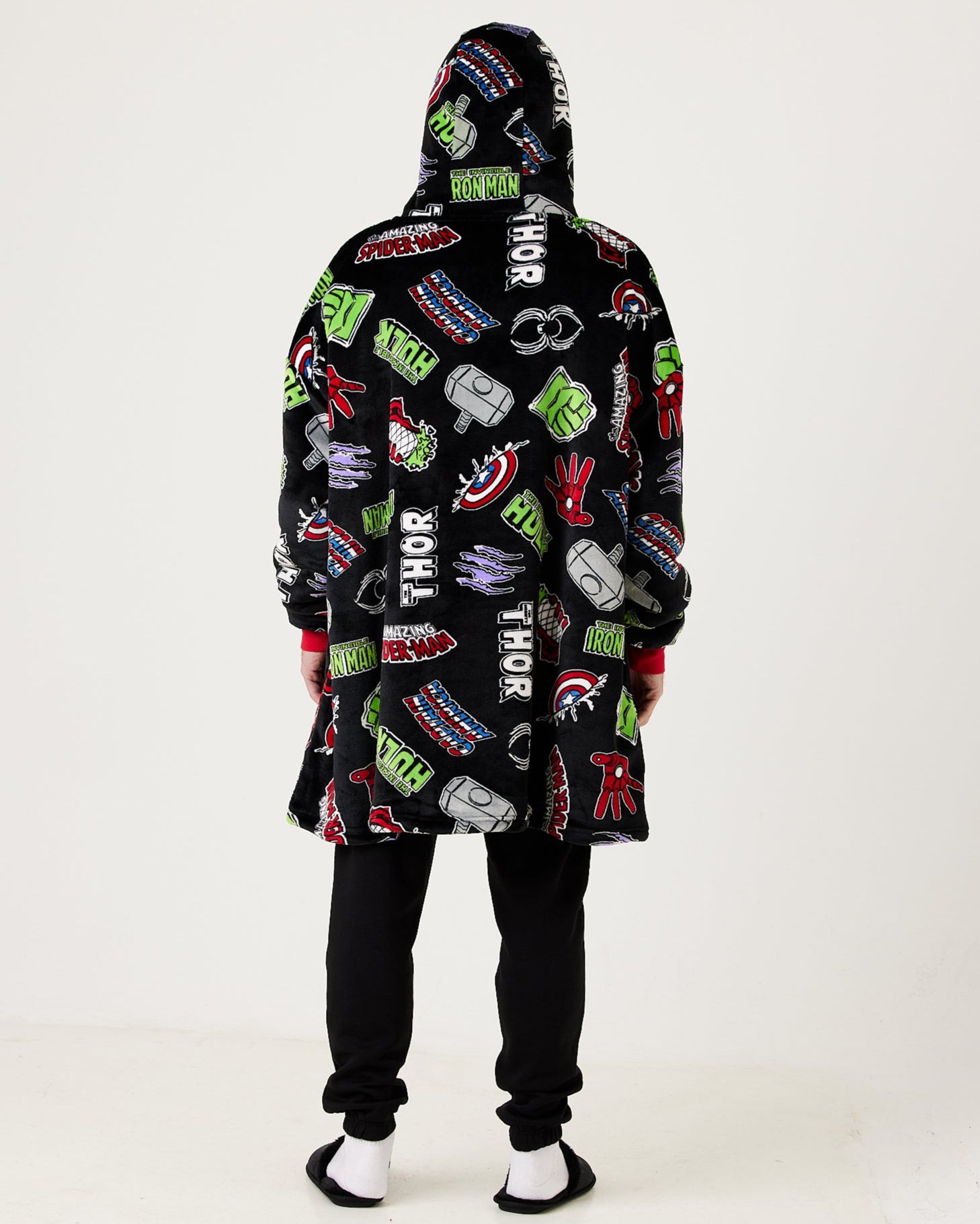 Snuggz Original Adult Marvel Hooded Blanket