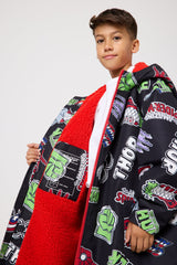 Snuggz Lite Kids Marvel Changing Robe