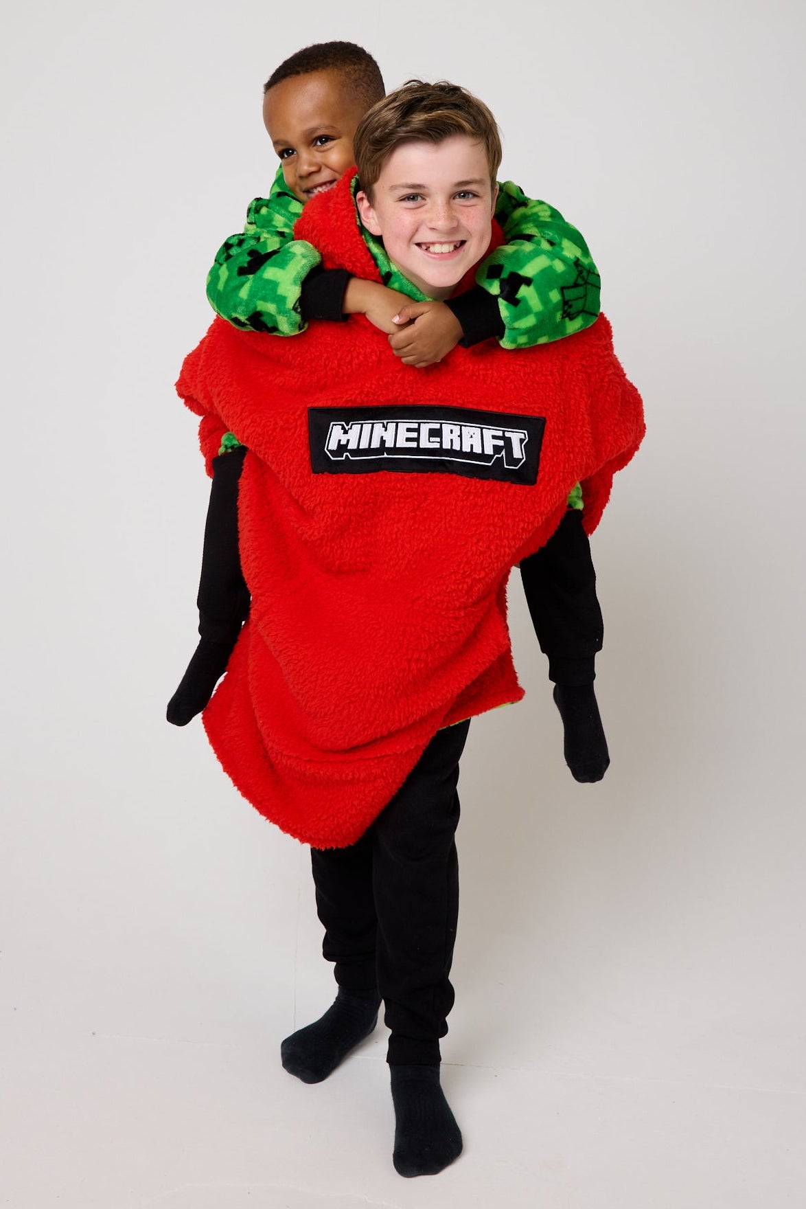 Snuggz Original Kids Minecraft Reversible Hooded Blanket