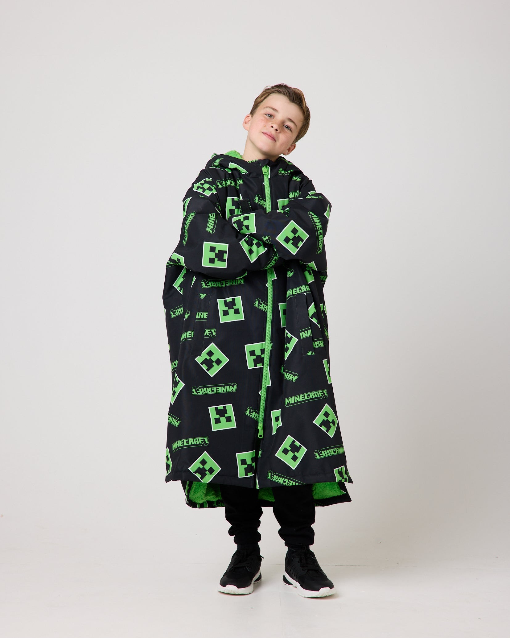 Snuggz Lite Kids Minecraft Changing Robe