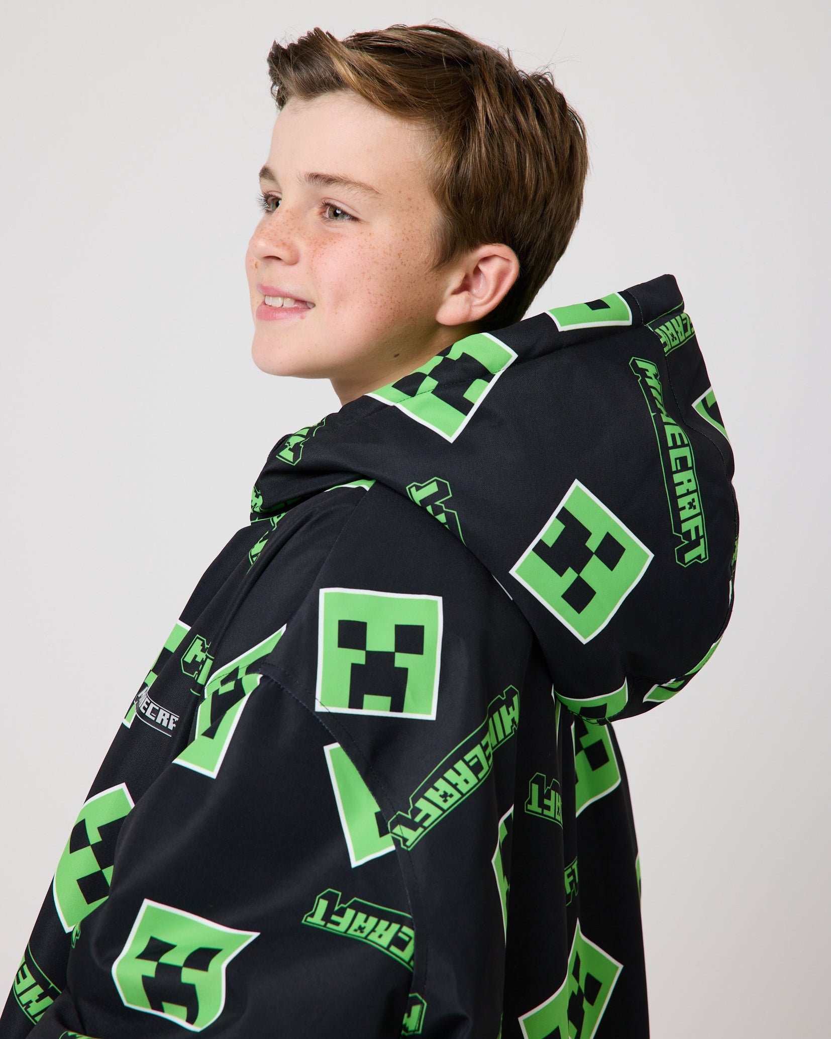 Snuggz Lite Kids Minecraft Changing Robe