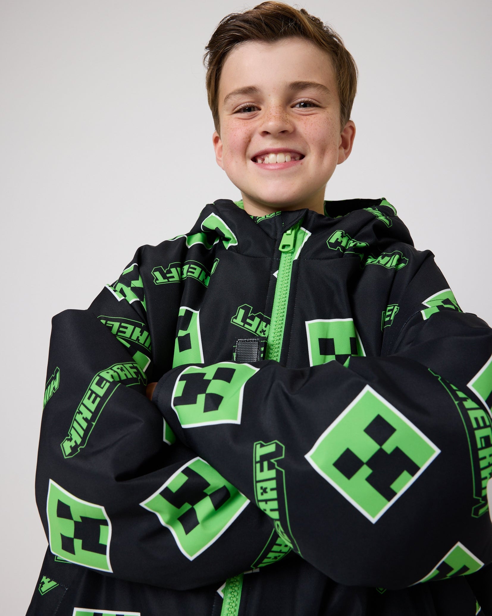 Snuggz Lite Kids Minecraft Changing Robe