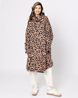 Snuggz Adult Neutral Leopard Rain Poncho