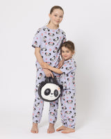 Snuggz Panda PJ Set with Plush Bag