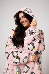 Snuggz Women Original - Penguin Hooded Blanket
