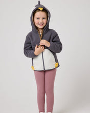 Snuggz Kids Penguin Zip Fleece Jacket