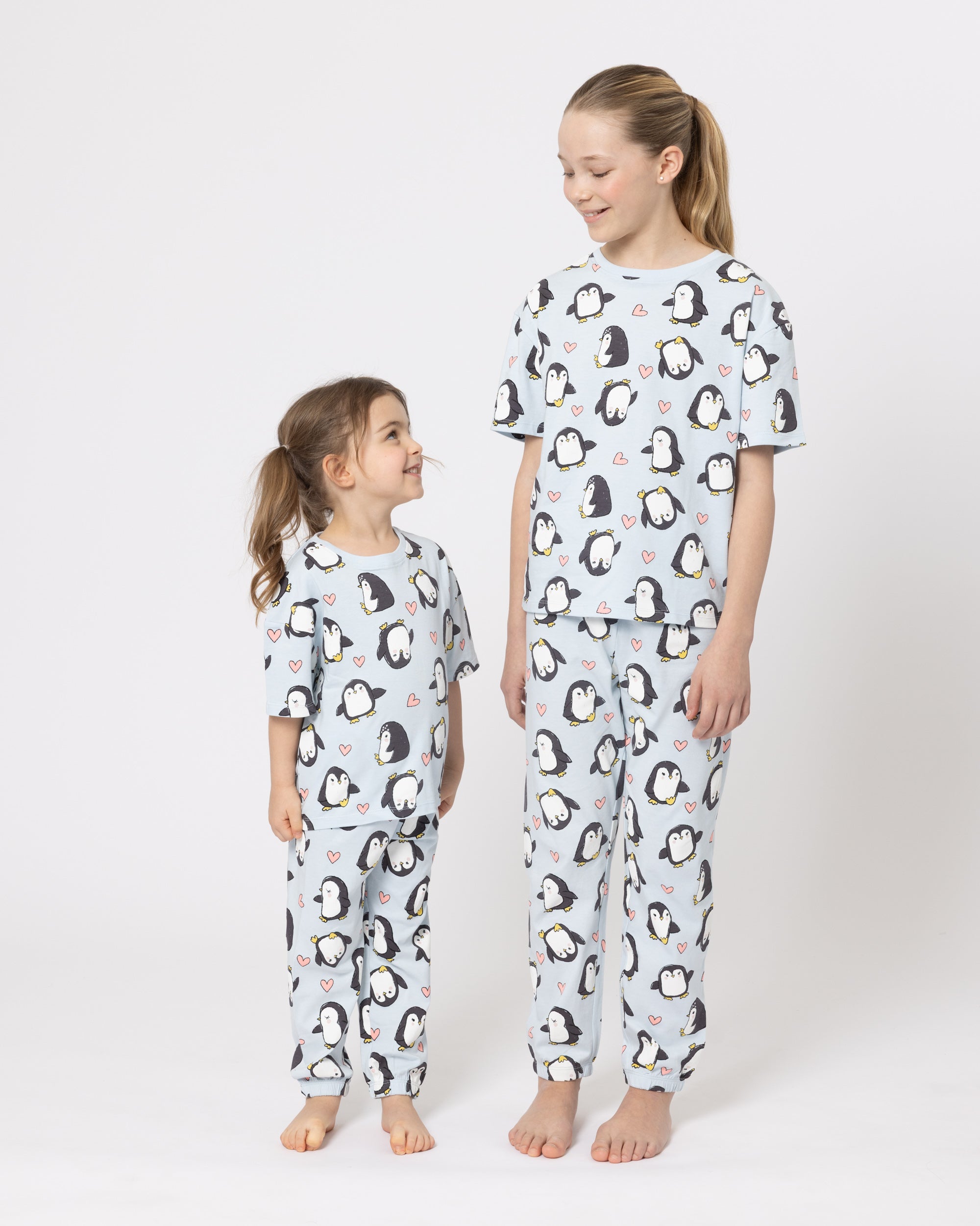 Snuggz Penguin PJ Set with Plush Bag Unisex