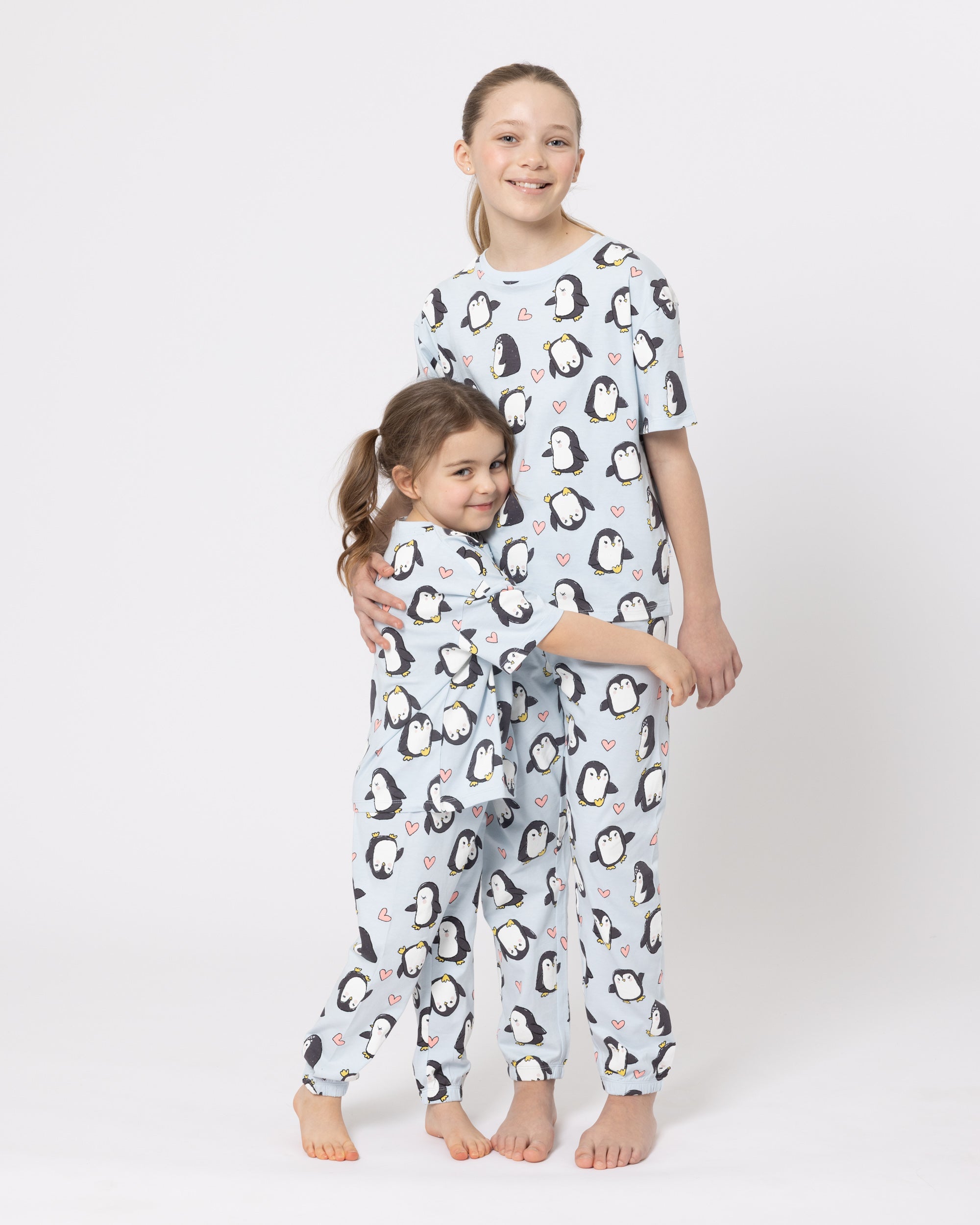 Snuggz Penguin PJ Set with Plush Bag Unisex