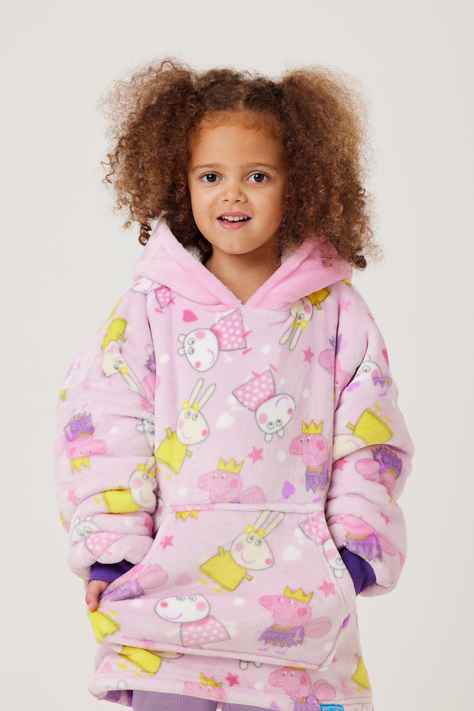 Snuggz Kids Original Peppa Pig Hooded Blanket