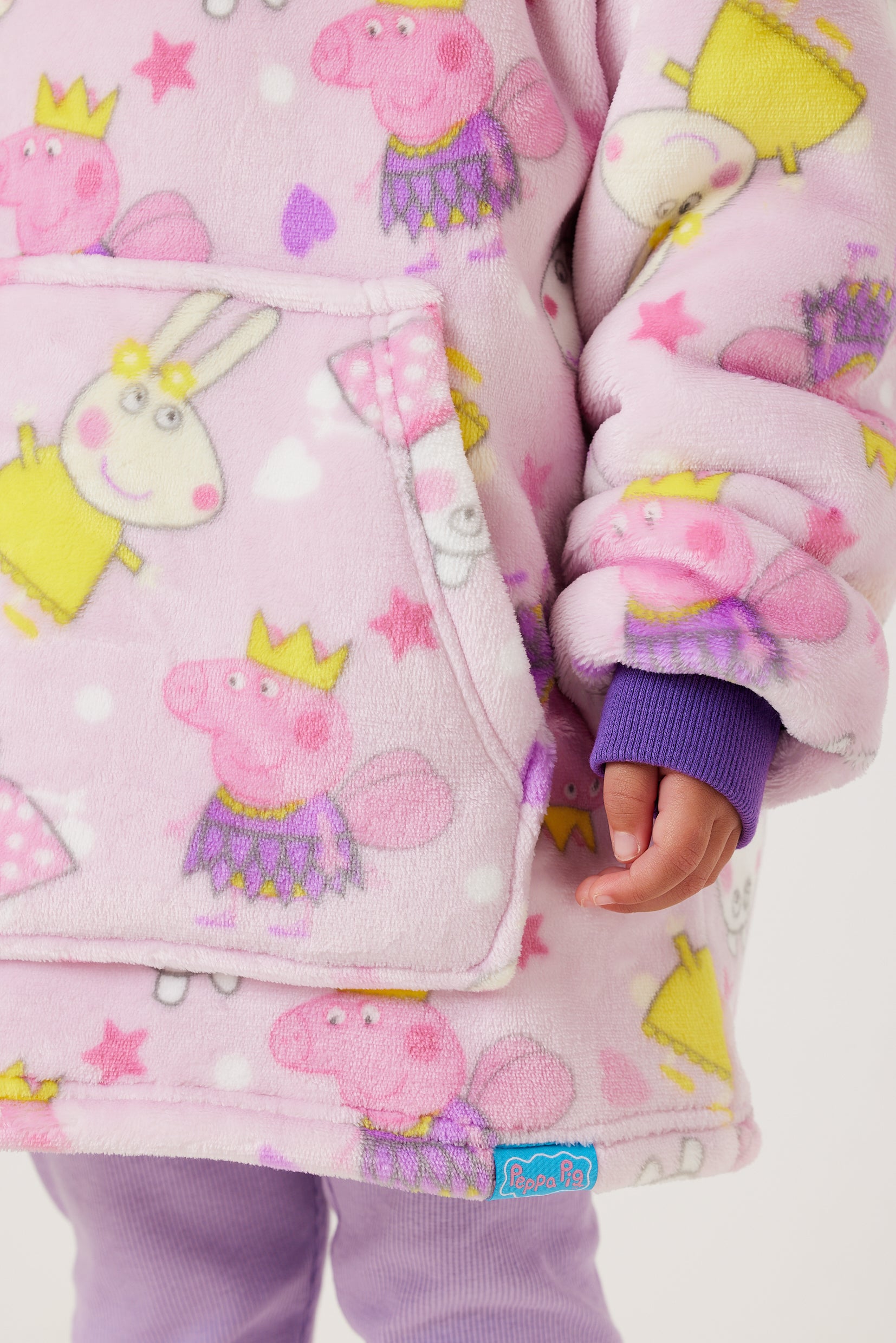 Snuggz Kids Original Peppa Pig Hooded Blanket