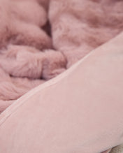 Snuggz Pink Faux Fur Blanket