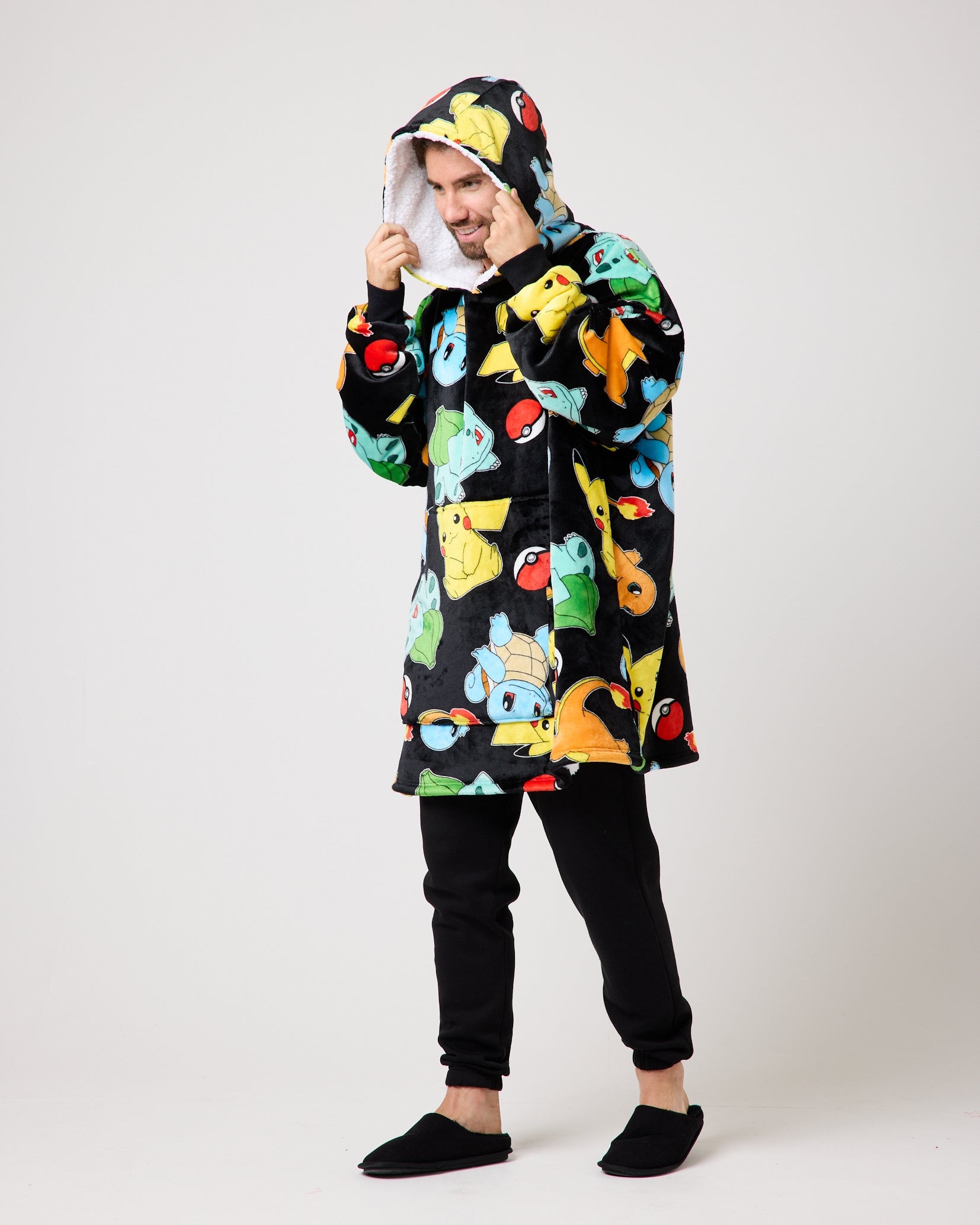 Snuggz Adult Original Pokemon Hooded Blanket