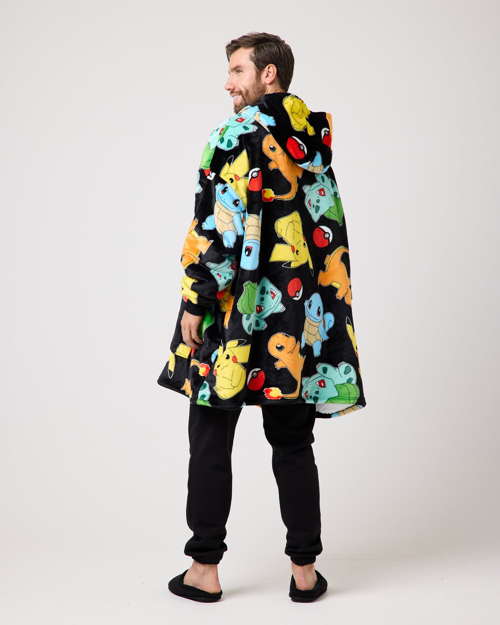 Snuggz Adult Original Pokemon Hooded Blanket