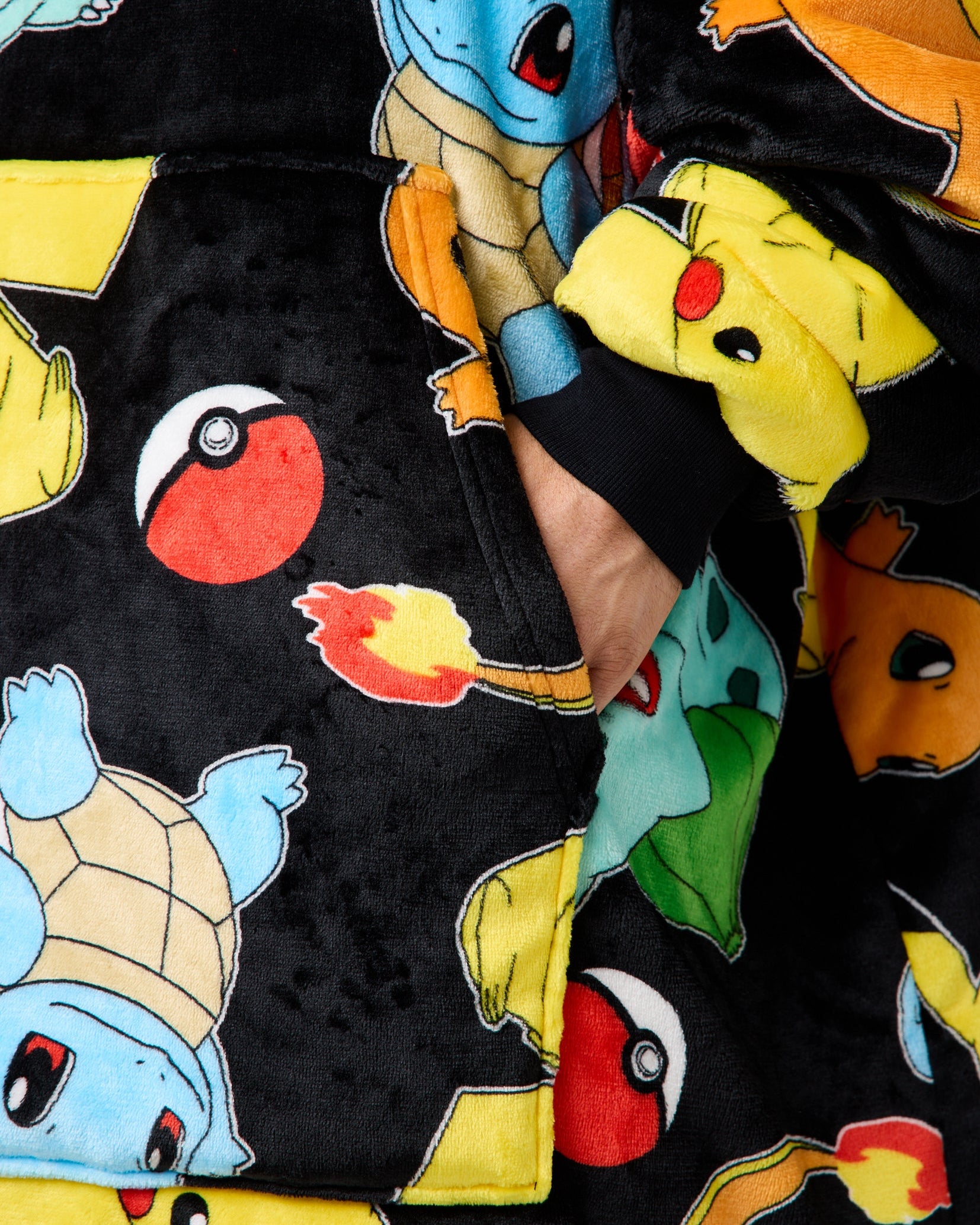 Snuggz Adult Original Pokemon Hooded Blanket