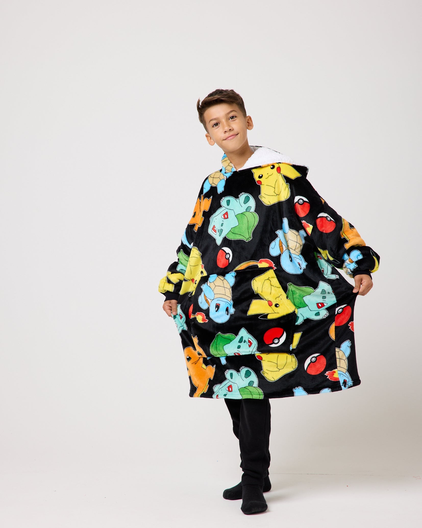 Snuggz Adult Original Pokemon Hooded Blanket