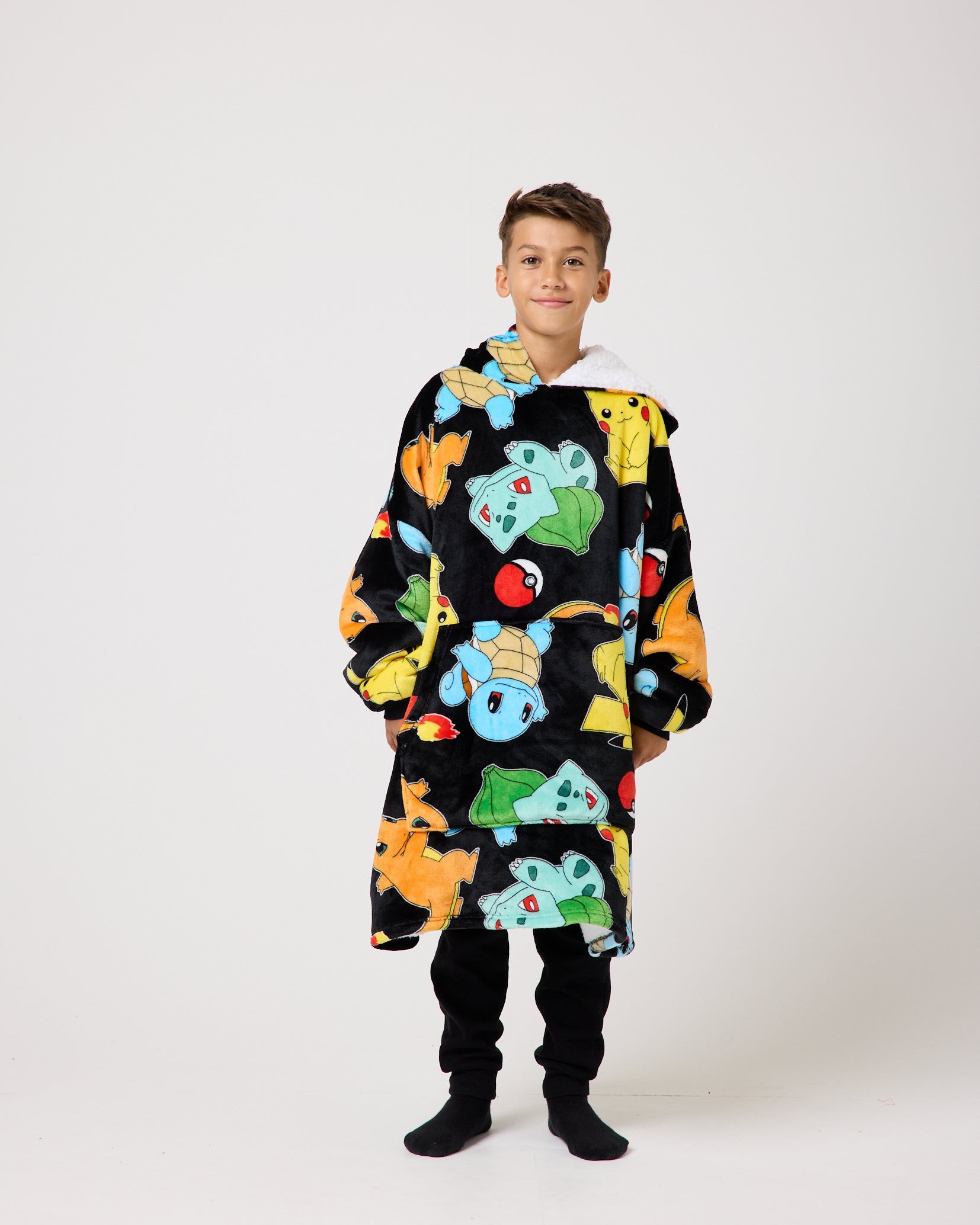 Snuggz Adult Original Pokemon Hooded Blanket