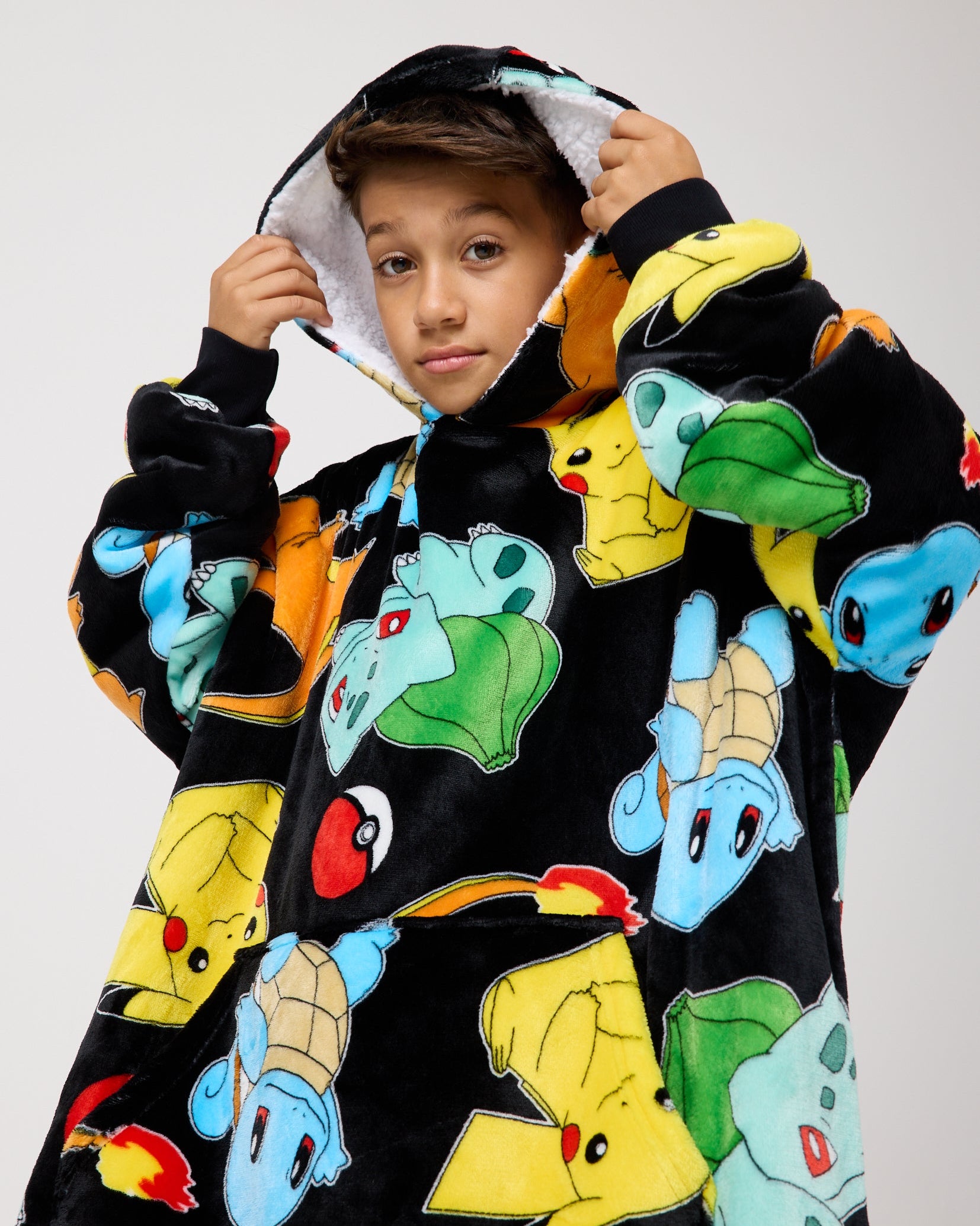 Snuggz Adult Original Pokemon Hooded Blanket