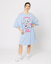 Snuggz Women Napping Superpower Puppy Oversized Bamboo Sleep Tee