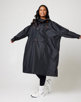 Snuggz Adult Black Plain Rain Poncho
