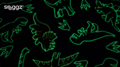 Snuggz Kids Dino 2 in 1 Cushion & Glow-in-the-Dark Blanket